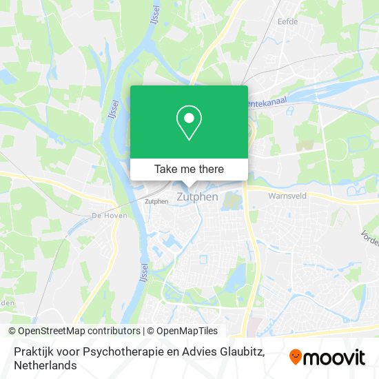 Praktijk voor Psychotherapie en Advies Glaubitz Karte