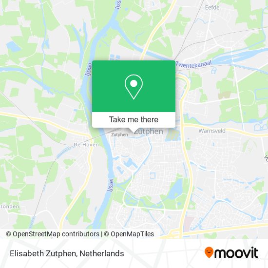 Elisabeth Zutphen map