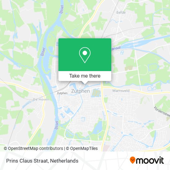 Prins Claus Straat map