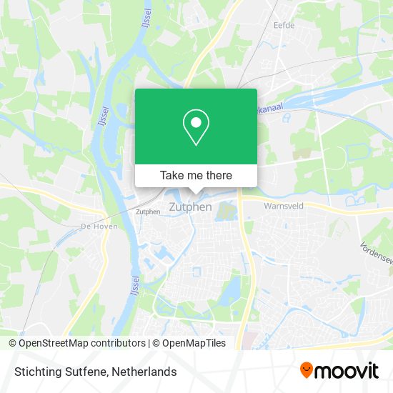 Stichting Sutfene map