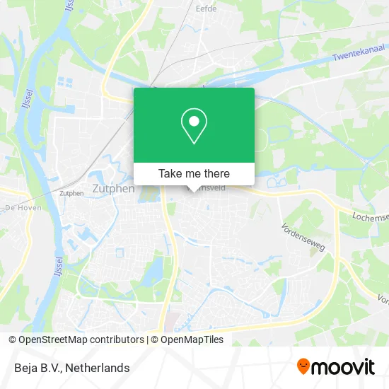 Beja B.V. map