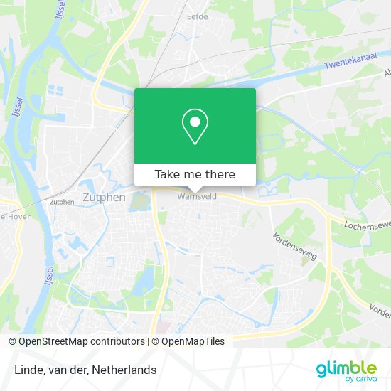 Linde, van der map