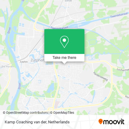 Kamp Coaching van der Karte