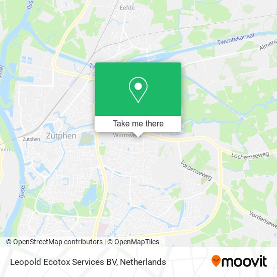 Leopold Ecotox Services BV map