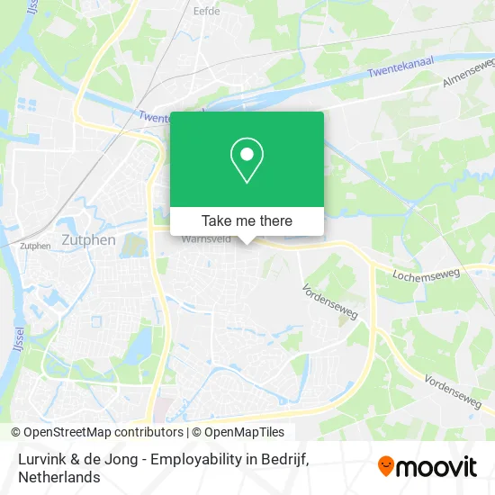 Lurvink & de Jong - Employability in Bedrijf map