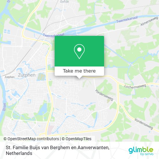 St. Familie Buijs van Berghem en Aanverwanten Karte