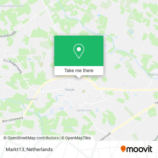 Markt13 map