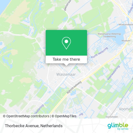 Thorbecke Avenue Karte