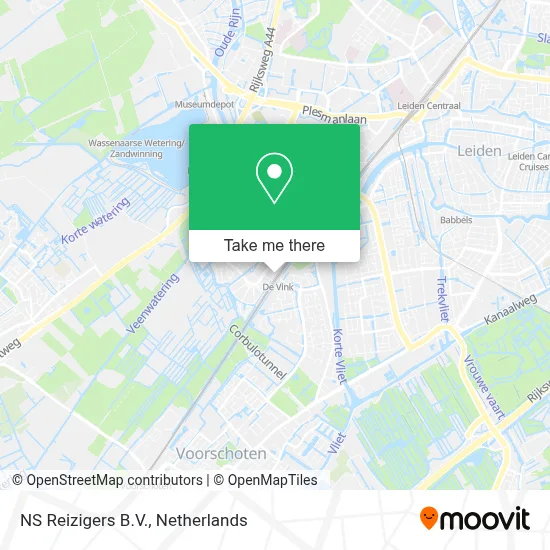 NS Reizigers B.V. map