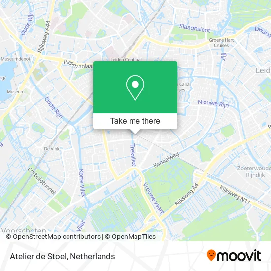 Atelier de Stoel map