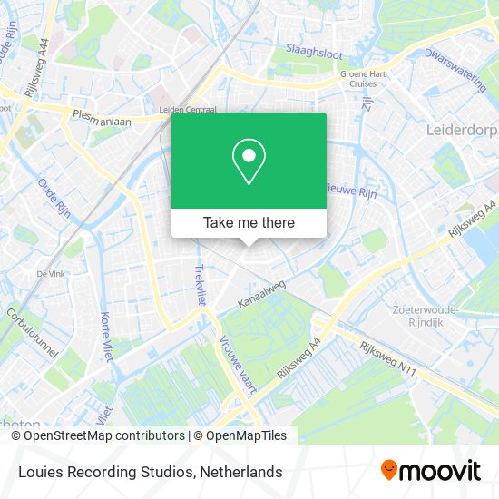 Louies Recording Studios map