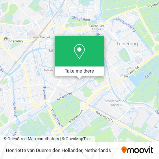 Henriëtte van Dueren den Hollander map