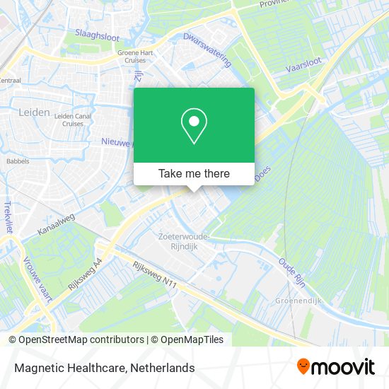 Magnetic Healthcare map