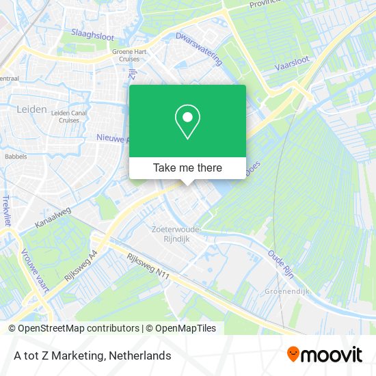 A tot Z Marketing map