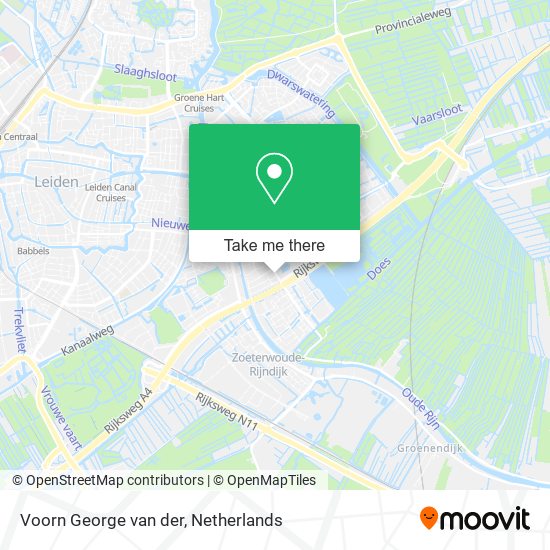 Voorn George van der map