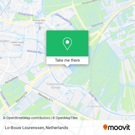 Lo-Bouw Lourenssen map