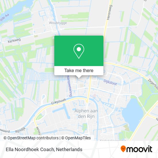 Ella Noordhoek Coach map