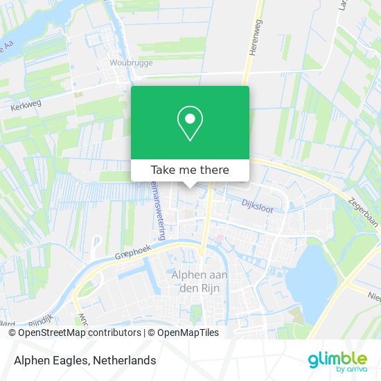 Alphen Eagles map