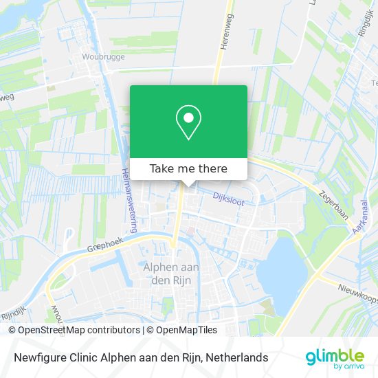 Newfigure Clinic Alphen aan den Rijn map