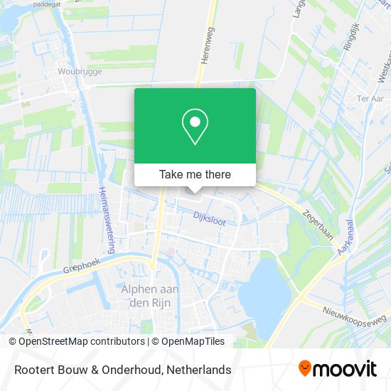 Rootert Bouw & Onderhoud map