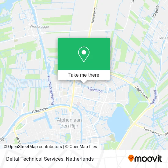 Deltal Technical Services map