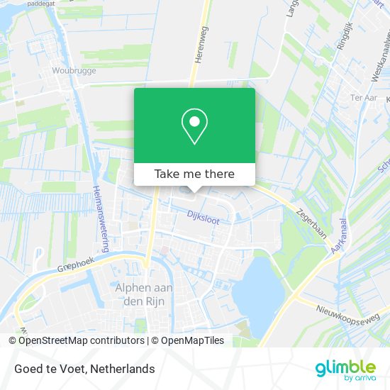 Goed te Voet map