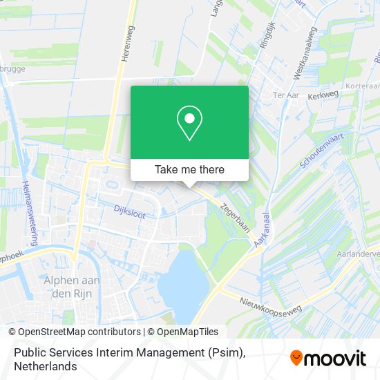 Public Services Interim Management (Psim) Karte