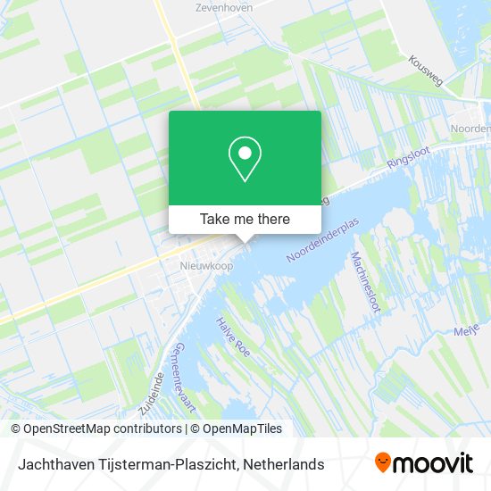 Jachthaven Tijsterman-Plaszicht map