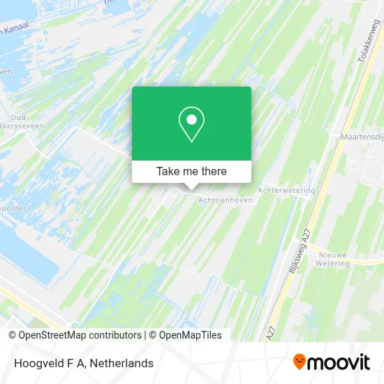 Hoogveld F A map