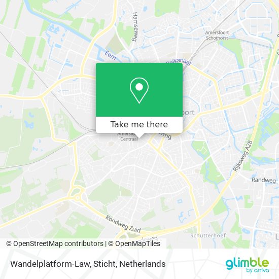 Wandelplatform-Law, Sticht map