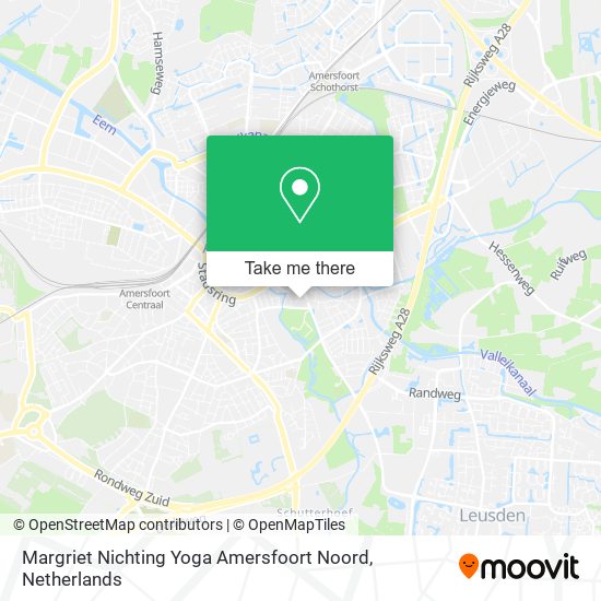 Margriet Nichting Yoga Amersfoort Noord map