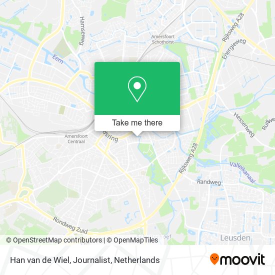 Han van de Wiel, Journalist map