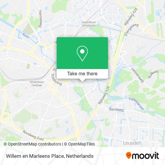 Willem en Marleens Place map