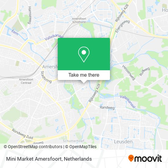 Mini Market Amersfoort map