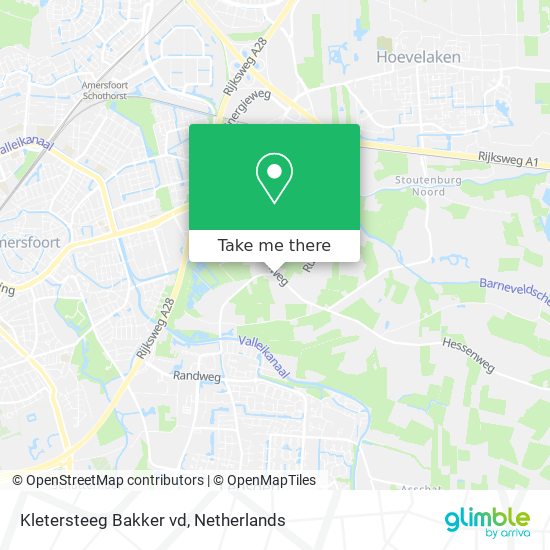 Kletersteeg Bakker vd map