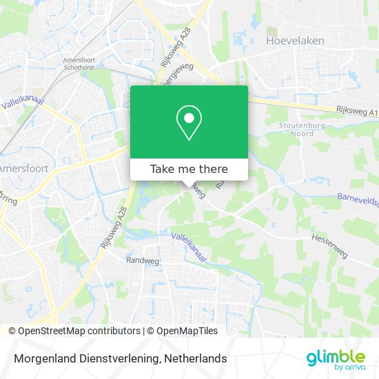 Morgenland Dienstverlening map