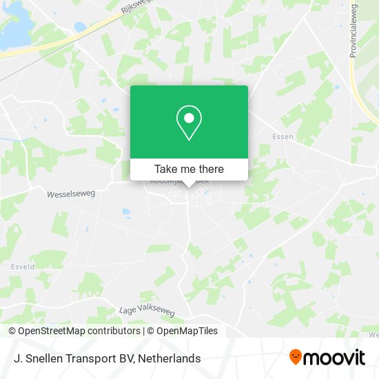 J. Snellen Transport BV map