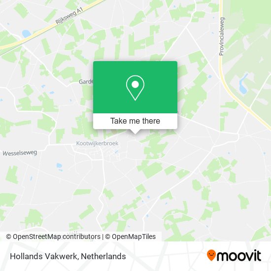 Hollands Vakwerk map