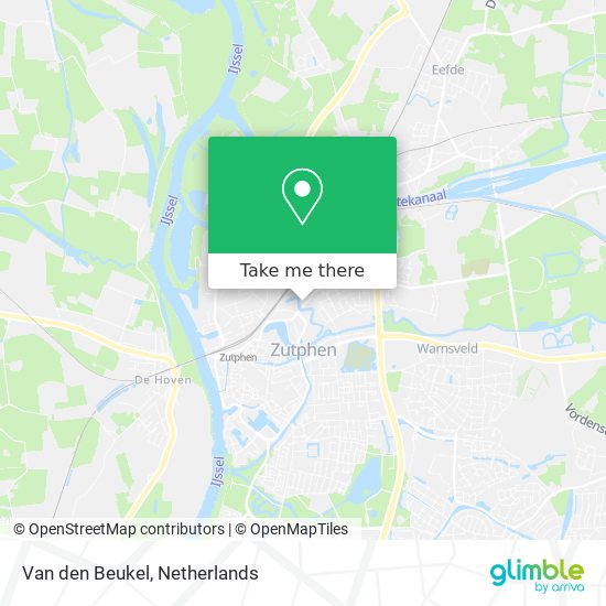 Van den Beukel map