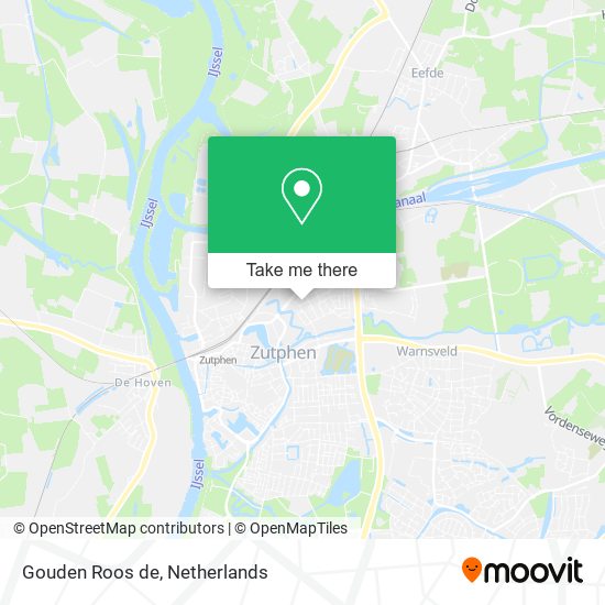 Gouden Roos de map