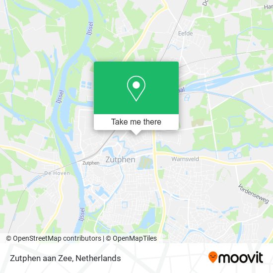 Zutphen aan Zee map