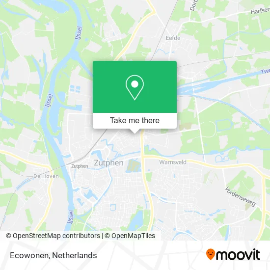 Ecowonen map