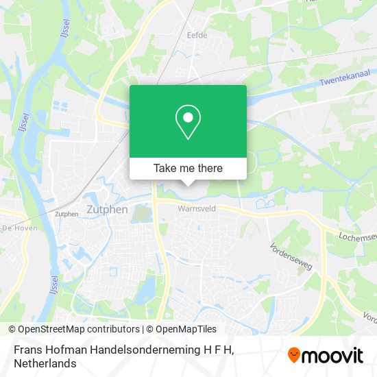 Frans Hofman Handelsonderneming H F H map