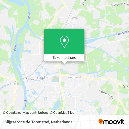 Slijpservice de Torenstad map