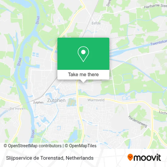 Slijpservice de Torenstad map