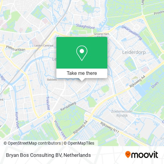 Bryan Bos Consulting BV map