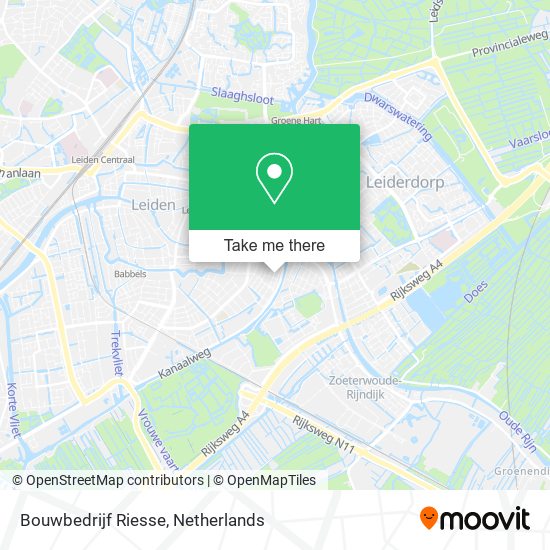 Bouwbedrijf Riesse map