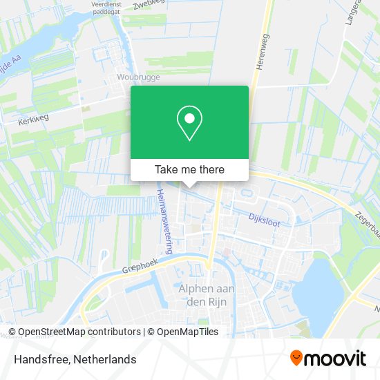 Handsfree map