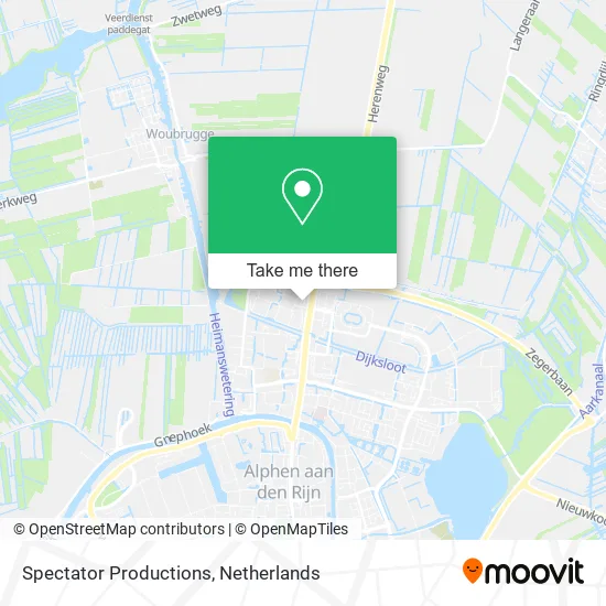 Spectator Productions map