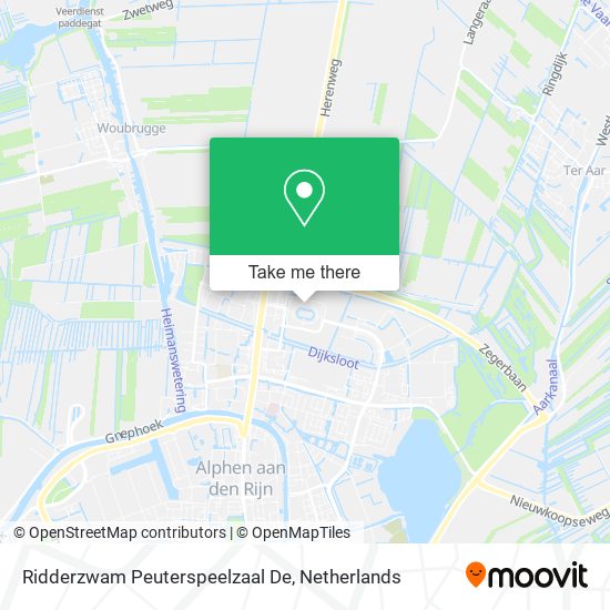 Ridderzwam Peuterspeelzaal De map